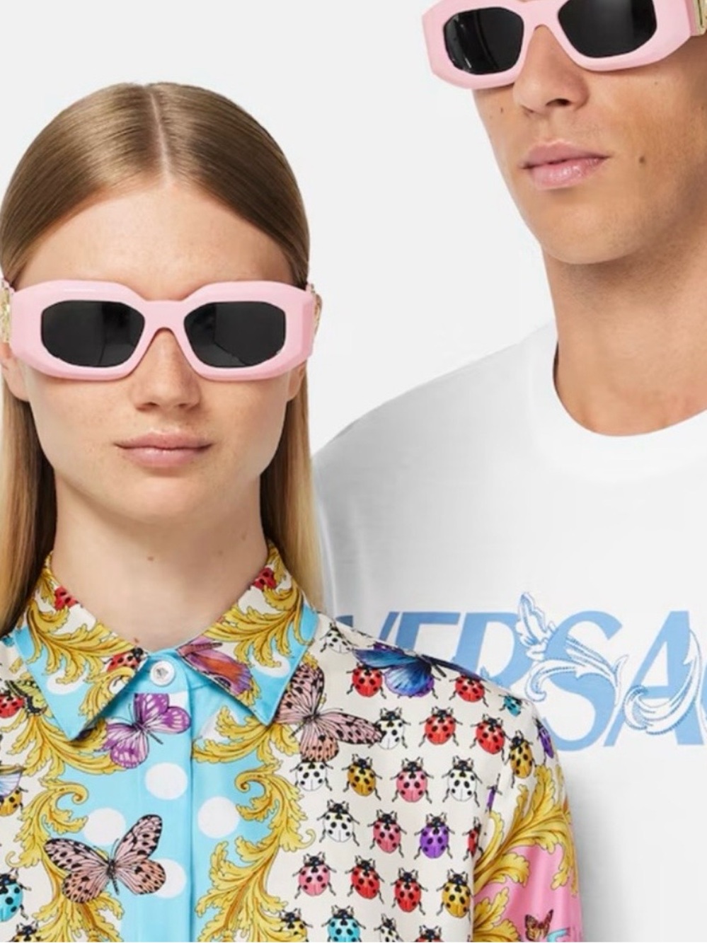 Versace Authentic Maxi Medusa
Biggie Pink and Gold unisex sunglasses VE4425u - Picture 5 of 12